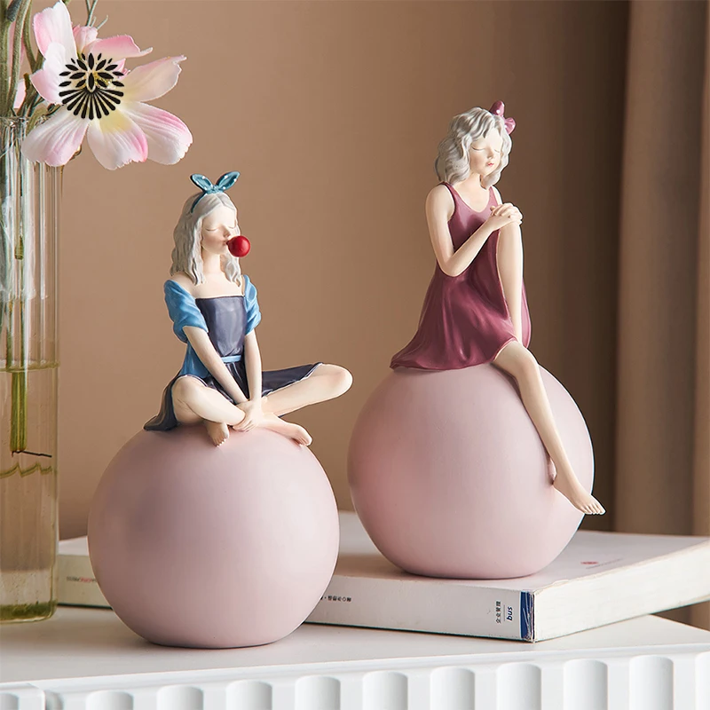 Nordic Girl Figurine Creative Resin Character Model Home Decoration Accessories for Living Room Desk Decoration Bed Room Decor
Nordic Girl Figurine Creative Resin Character Model Home Decoration Accessories for Living Room Desk Decoration Bed Room Decor