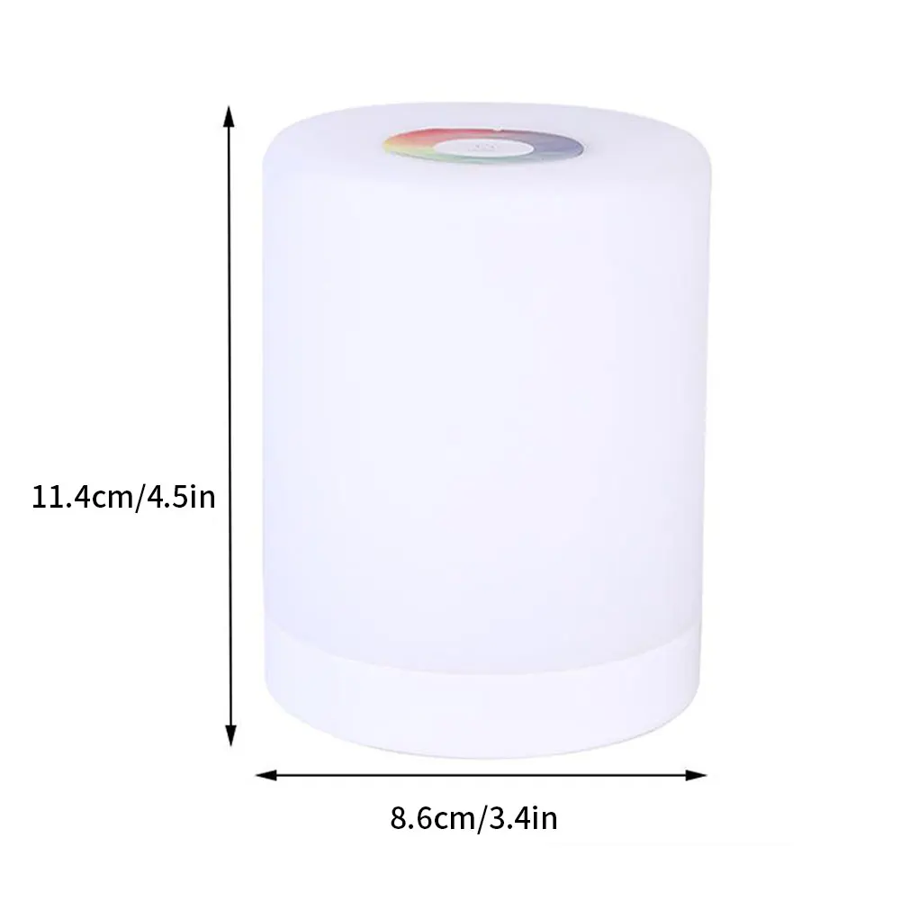 LED Night Light Portable USB Rechargeable Dimmable Touch Colorful Lamp With Hook Bedroom Bedside Lamp Solar Camping Lights
LED Night Light Portable USB Rechargeable Dimmable Touch Colorful Lamp With Hook Bedroom Bedside Lamp Solar Camping Lights