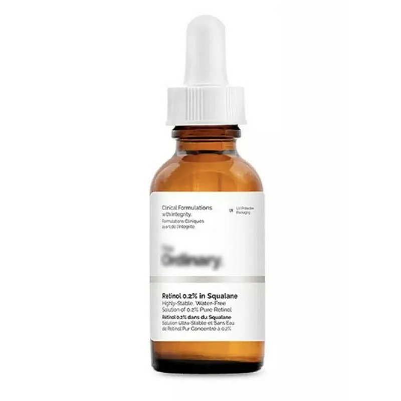 Vitamin A alcohol 0.2% Squalane Essence Anti-aging, remove fine lines, dark spots and pigmentation 30ml
Vitamin A alcohol 0.2% Squalane Essence Anti-aging, remove fine lines, dark spots and pigmentation 30ml