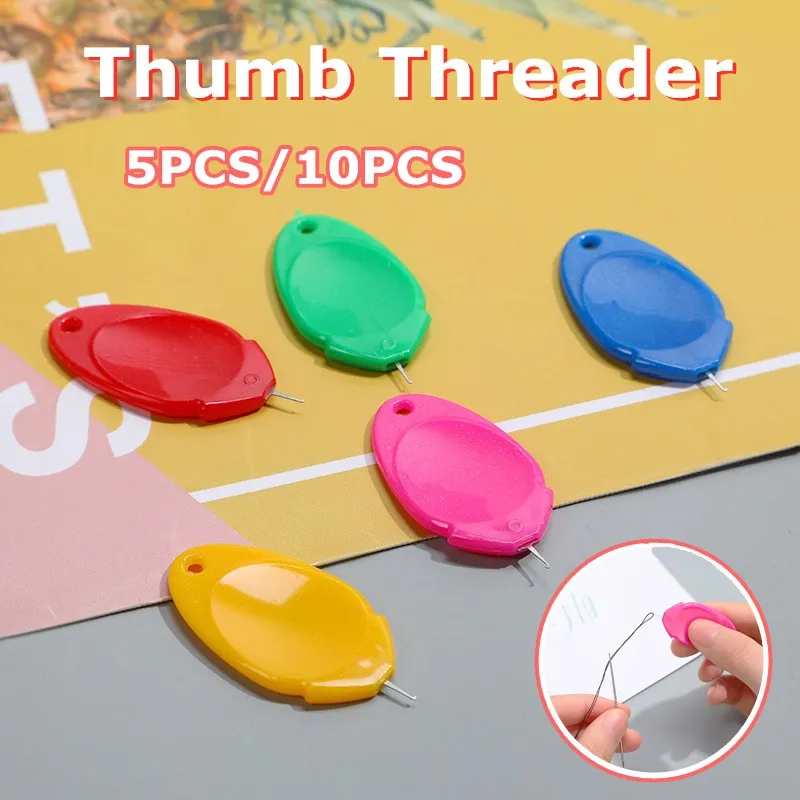 5pcs/10pcs 5 Colour Plastic Needlework Sewing Machine Convenient Manual Simple Thumb Needle Threader for Hand Sewing Easy Device
5pcs/10pcs 5 Colour Plastic Needlework Sewing Machine Convenient Manual Simple Thumb Needle Threader for Hand Sewing Easy Device