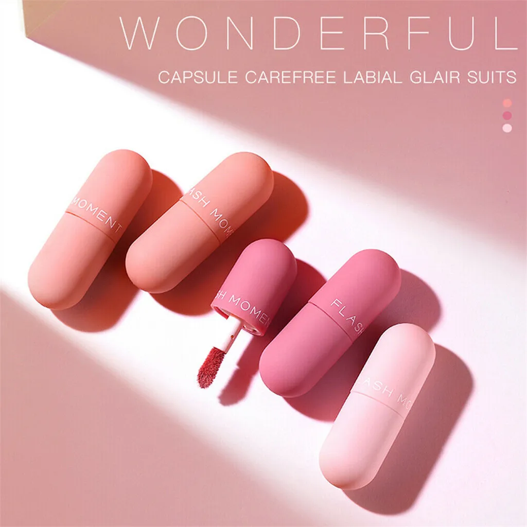 New 3PCS Mini Capsule Lip Gloss Set Moisturizing Lasting Temperature Velvet Moisturizing smooth lady gift makeup
New 3PCS Mini Capsule Lip Gloss Set Moisturizing Lasting Temperature Velvet Moisturizing smooth lady gift makeup