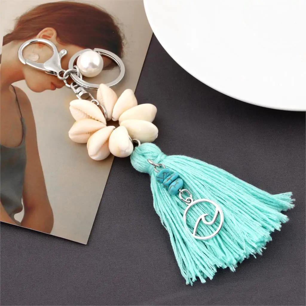 1Pc BOHO Style Handmade Sea Shell With Long Tassel Keychain Pearl Vortex Keyring For Women Girl Bag Jewelry Dropshipping E2577
1Pc BOHO Style Handmade Sea Shell With Long Tassel Keychain Pearl Vortex Keyring For Women Girl Bag Jewelry Dropshipping E2577