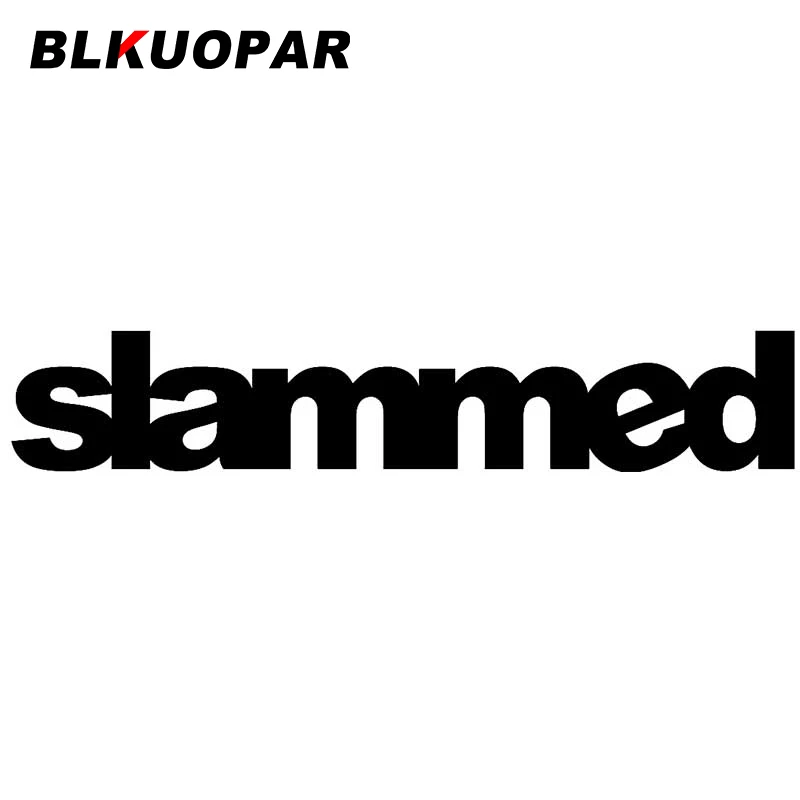 BLKUOPAR for Slammed Car Stickers Sunscreen Personality Decals JDM Accessories Refrigerator Waterproof Vinyl Material Decor
BLKUOPAR for Slammed Car Stickers Sunscreen Personality Decals JDM Accessories Refrigerator Waterproof Vinyl Material Decor
