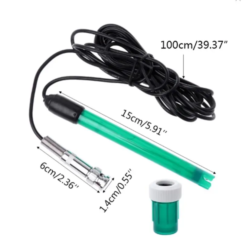 Single Cylinder ORP Electrode for ORP Meter Tester 3M cable BNC Type 0 +/-1999mV
Single Cylinder ORP Electrode for ORP Meter Tester 3M cable BNC Type 0 +/-1999mV