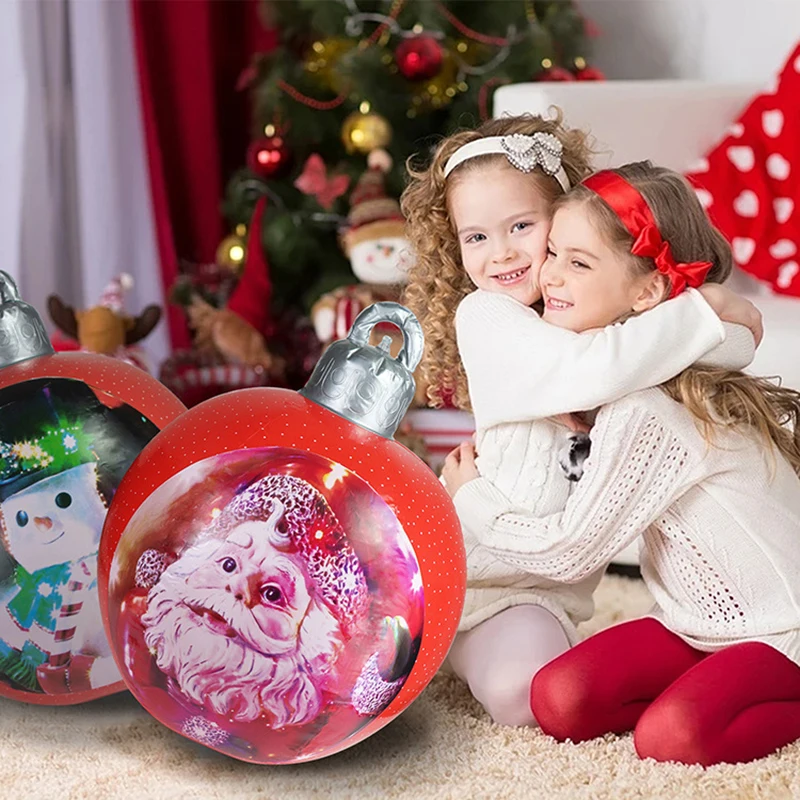 60 cm Colorful Christmas Decoration Inflatable Ball PVC Christmas Gift Ball Outdoor Decoration Christmas Party Tool New
60 cm Colorful Christmas Decoration Inflatable Ball PVC Christmas Gift Ball Outdoor Decoration Christmas Party Tool New