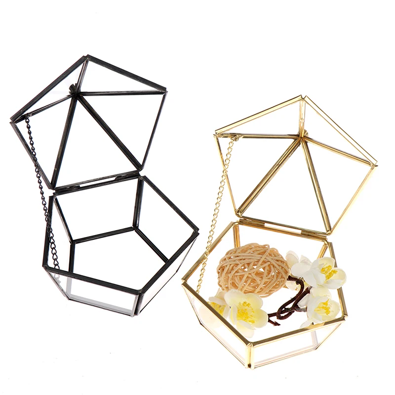 Hexagon Transparent Glass Ring Box Wedding Ring Box Geometric Clear Glass Jewelry Box Jewelry Organizer Holder Tabletop Containe
Hexagon Transparent Glass Ring Box Wedding Ring Box Geometric Clear Glass Jewelry Box Jewelry Organizer Holder Tabletop Containe