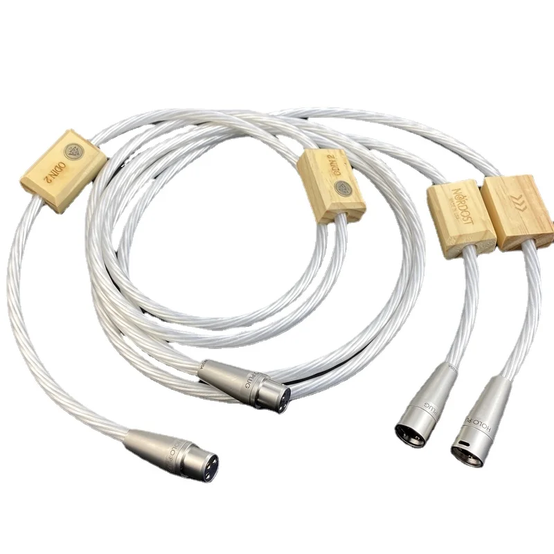 One pair Nordost Odin2 silver XLR balance cable for amplifier CD player HIFI audio cables
One pair Nordost Odin2 silver XLR balance cable for amplifier CD player HIFI audio cables