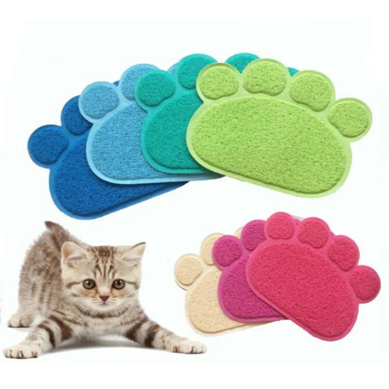 2021 New pet dog puppy cat feeding mat pad Cute paw PVC bed plate bowl food water tablecloth clean 30cm * 40cm dog accessories
2021 New pet dog puppy cat feeding mat pad Cute paw PVC bed plate bowl food water tablecloth clean 30cm * 40cm dog accessories