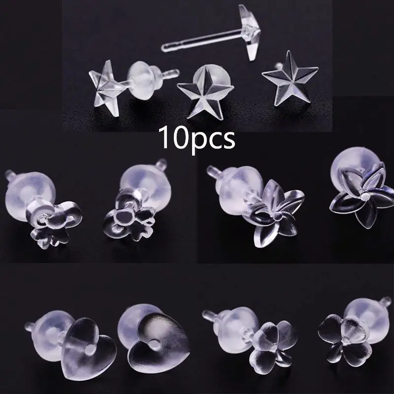 5PC/10PC Clear Piercing Acrylic Ear Ring Helix Ear Studs Conch Earrings Flexible Anti Hyperplasia Cartilage Stud Lobe Jewelry
5PC/10PC Clear Piercing Acrylic Ear Ring Helix Ear Studs Conch Earrings Flexible Anti Hyperplasia Cartilage Stud Lobe Jewelry