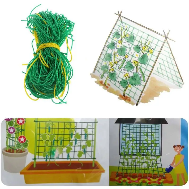 Recyclable 1.8*1.8M Climbing Net Plant Nets Grape Vine Grow Fence Support Tool Fruits Reusable Noylon Mesh Vining Vegetables
Recyclable 1.8*1.8M Climbing Net Plant Nets Grape Vine Grow Fence Support Tool Fruits Reusable Noylon Mesh Vining Vegetables