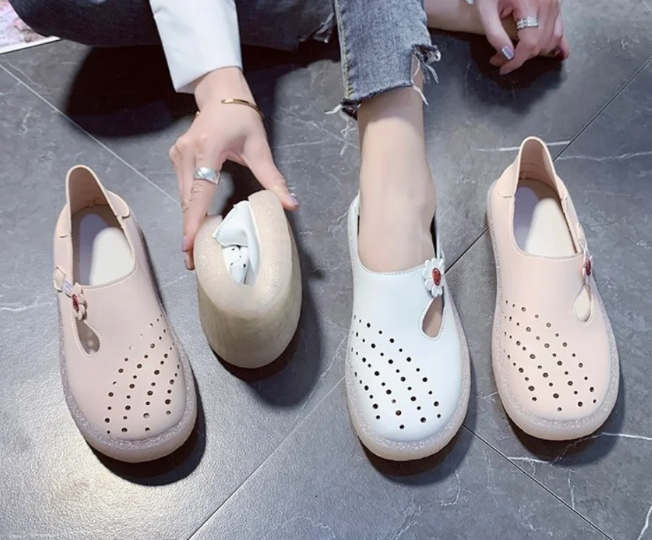 Flat Women Sandals Casual Women Casual Flat Shoes Summer Slip on Loafers Hollow Woman Boat Shoes Best Sell
Flat Women Sandals Casual Women Casual Flat Shoes Summer Slip on Loafers Hollow Woman Boat Shoes Best Sell