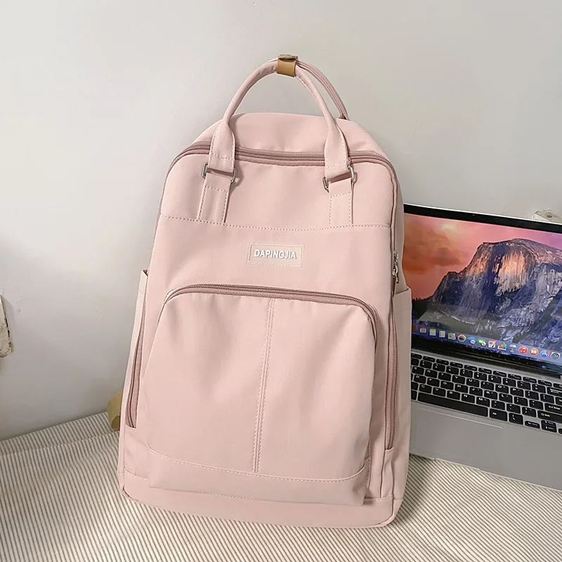 Junior high school bag High school girl large capacity Harajuku Ulzzang simple backpack college student portable backpack
Junior high school bag High school girl large capacity Harajuku Ulzzang simple backpack college student portable backpack