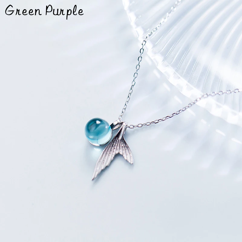 Mermaid Foam Bubble Design Crystal Necklace s925 Silver Mermaid Tail Blue Pendant Necklace for Women Elegant Jewelry Gift
Mermaid Foam Bubble Design Crystal Necklace s925 Silver Mermaid Tail Blue Pendant Necklace for Women Elegant Jewelry Gift