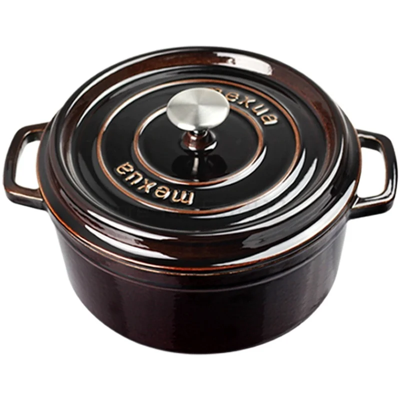 Olla multiusos de hierro fundido para Horno holandes, caкаэла круглая ovalada, с tapa, двойной манияcd
Olla multiusos de hierro fundido para Horno holandes, caкаэла круглая ovalada, с tapa, двойной манияcd