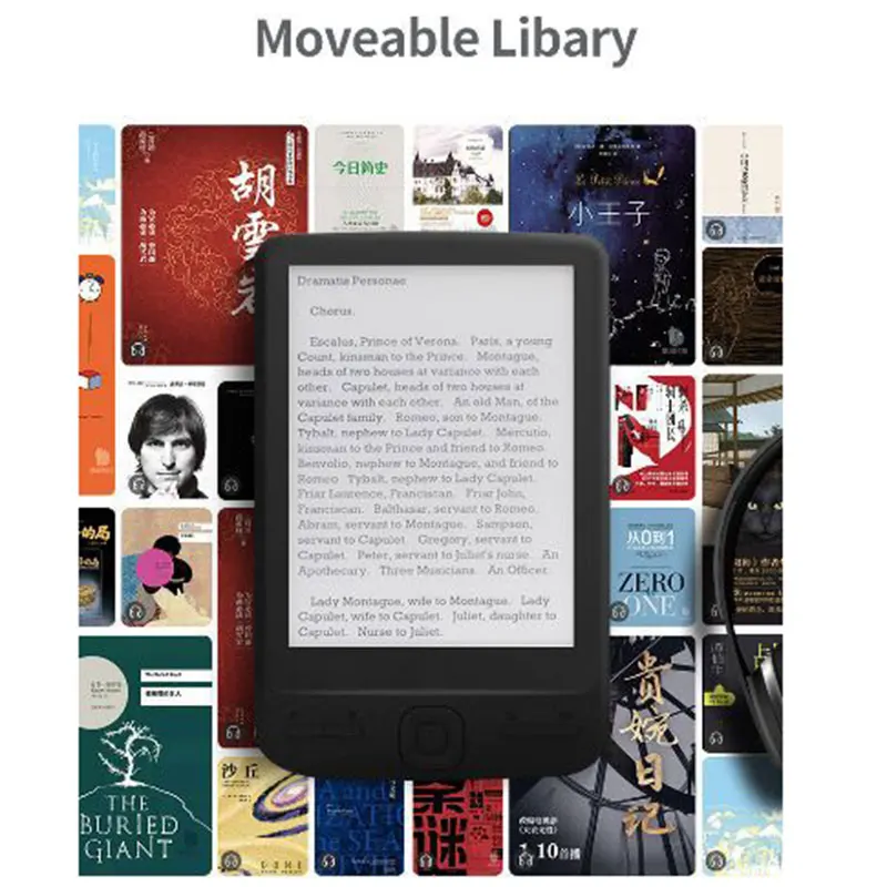 BK4304 Ebook Reader OED Eink Screen Digital Smart Ebook Reader 4G/8G/16G Multifunction Electronic Book Reader FKU66
BK4304 Ebook Reader OED Eink Screen Digital Smart Ebook Reader 4G/8G/16G Multifunction Electronic Book Reader FKU66