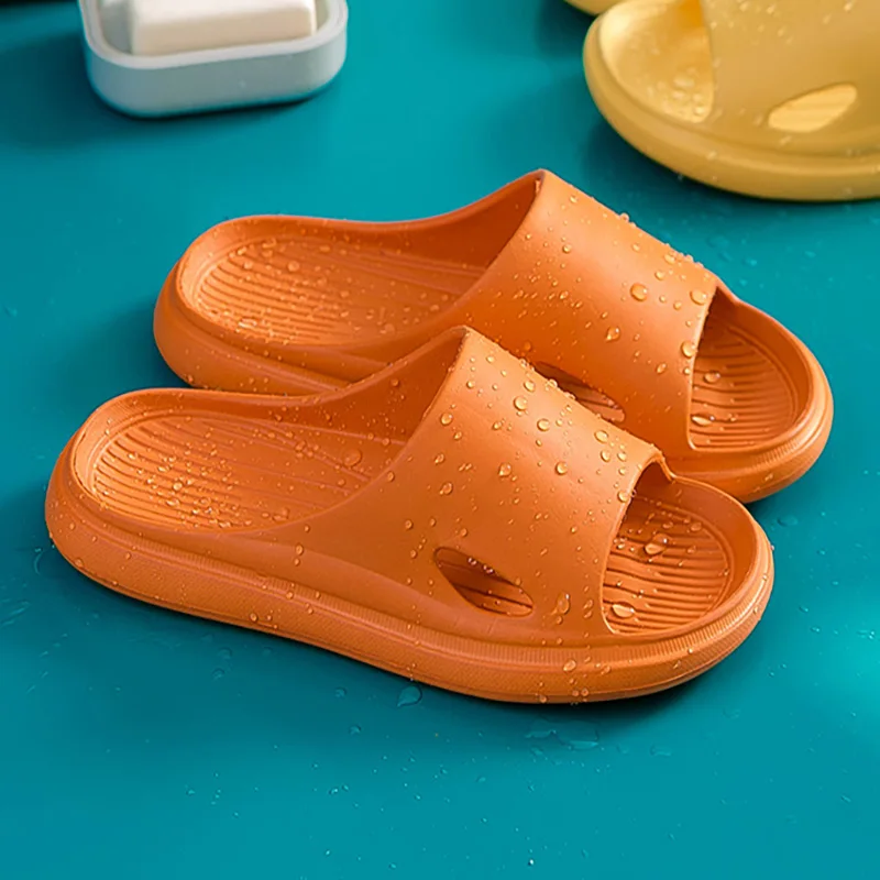 Thick Sole House Slippers Men Women Non-slip Bathroom Footwear Boys Girls Lovers Flip Flops Summer Beach Sandals
Thick Sole House Slippers Men Women Non-slip Bathroom Footwear Boys Girls Lovers Flip Flops Summer Beach Sandals