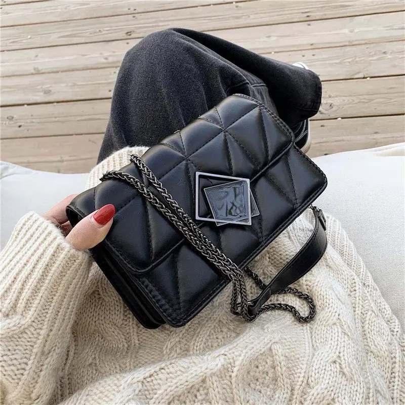 Vintage Square Armpit bag 2021 Fashion New High quality PU Leather Womens Designer Handbag Travel Chain Shoulder Messenger Bag
Vintage Square Armpit bag 2021 Fashion New High quality PU Leather Womens Designer Handbag Travel Chain Shoulder Messenger Bag