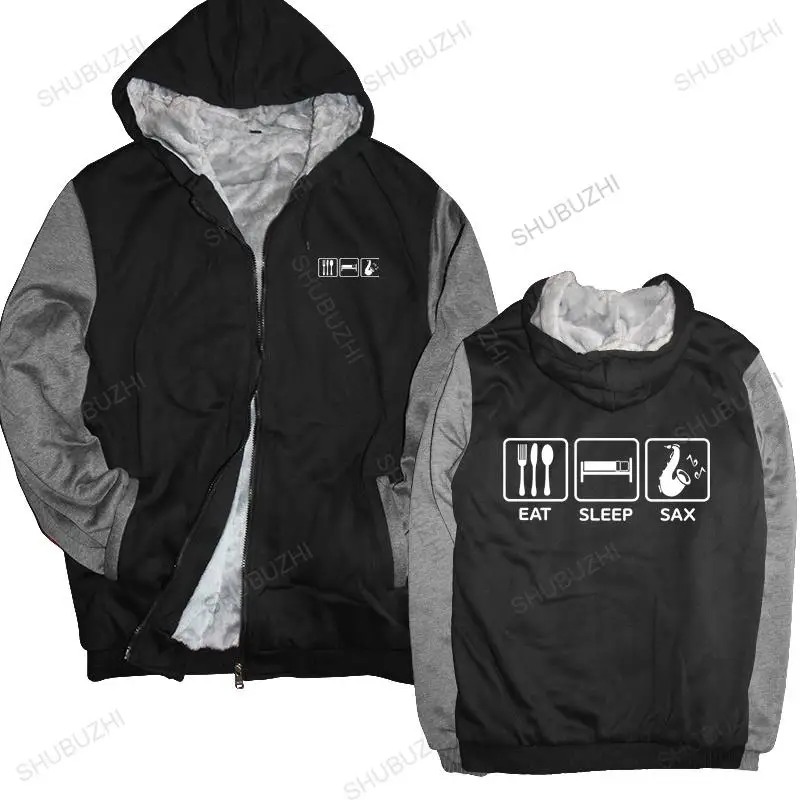 Men hooded zipper Eat Sleep Sax warm coat for Men Jazz Music Saxophone Lover hoodie Saxophonist mens shubuzhi hoodies Oversized
Men hooded zipper Eat Sleep Sax warm coat for Men Jazz Music Saxophone Lover hoodie Saxophonist mens shubuzhi hoodies Oversized