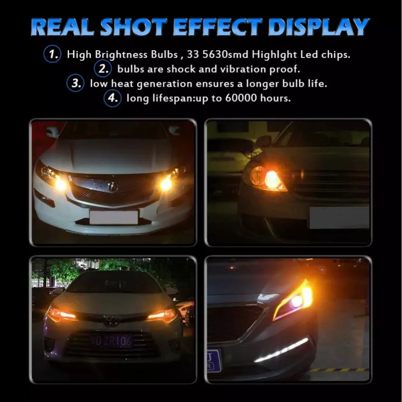 2PCS Universal Car 5630 33SMD Auto Canbus Turn Signal Bulbs 1156 LED Car Lights with Multiple Styles Car motorcycle Brake Light
2PCS Universal Car 5630 33SMD Auto Canbus Turn Signal Bulbs 1156 LED Car Lights with Multiple Styles Car motorcycle Brake Light