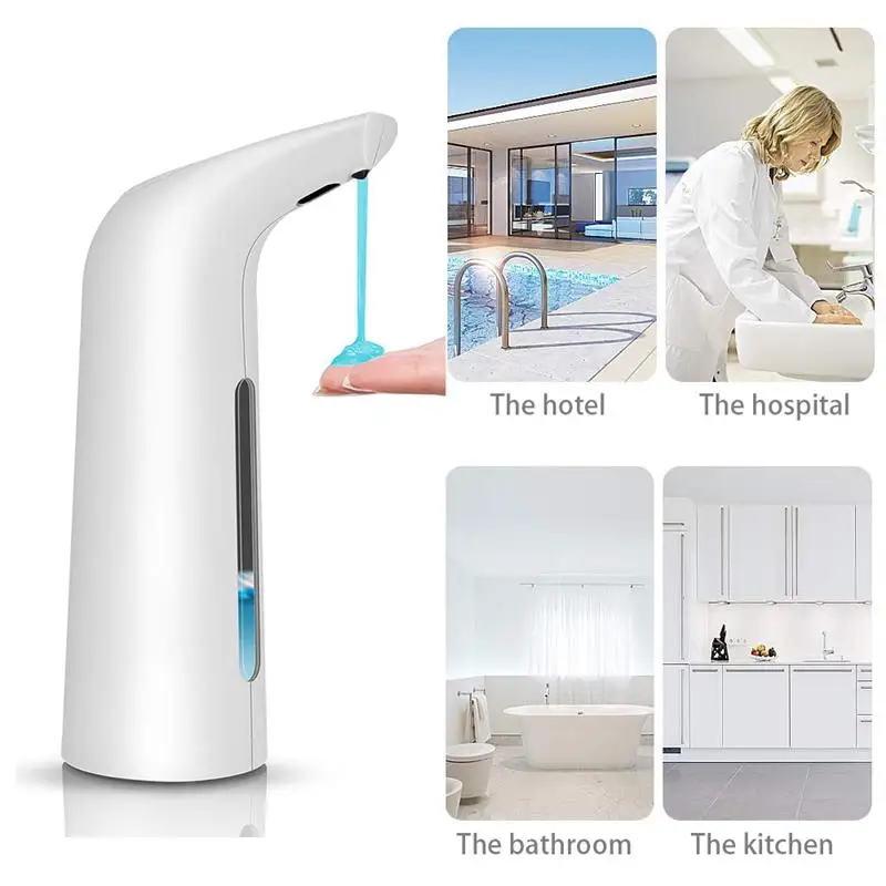 Soap Dispenser Pump Automatic Soap Dispenser Infrared Sensor Non-Contact Foam Shampoo Dispenser Kitchen Bathroom
Soap Dispenser Pump Automatic Soap Dispenser Infrared Sensor Non-Contact Foam Shampoo Dispenser Kitchen Bathroom