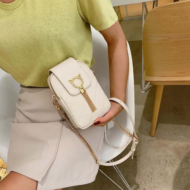 Women's 2019 new summer all-in-the-art mini-phone bag fashionable women's single-shoulder oblique | Багаж и сумки