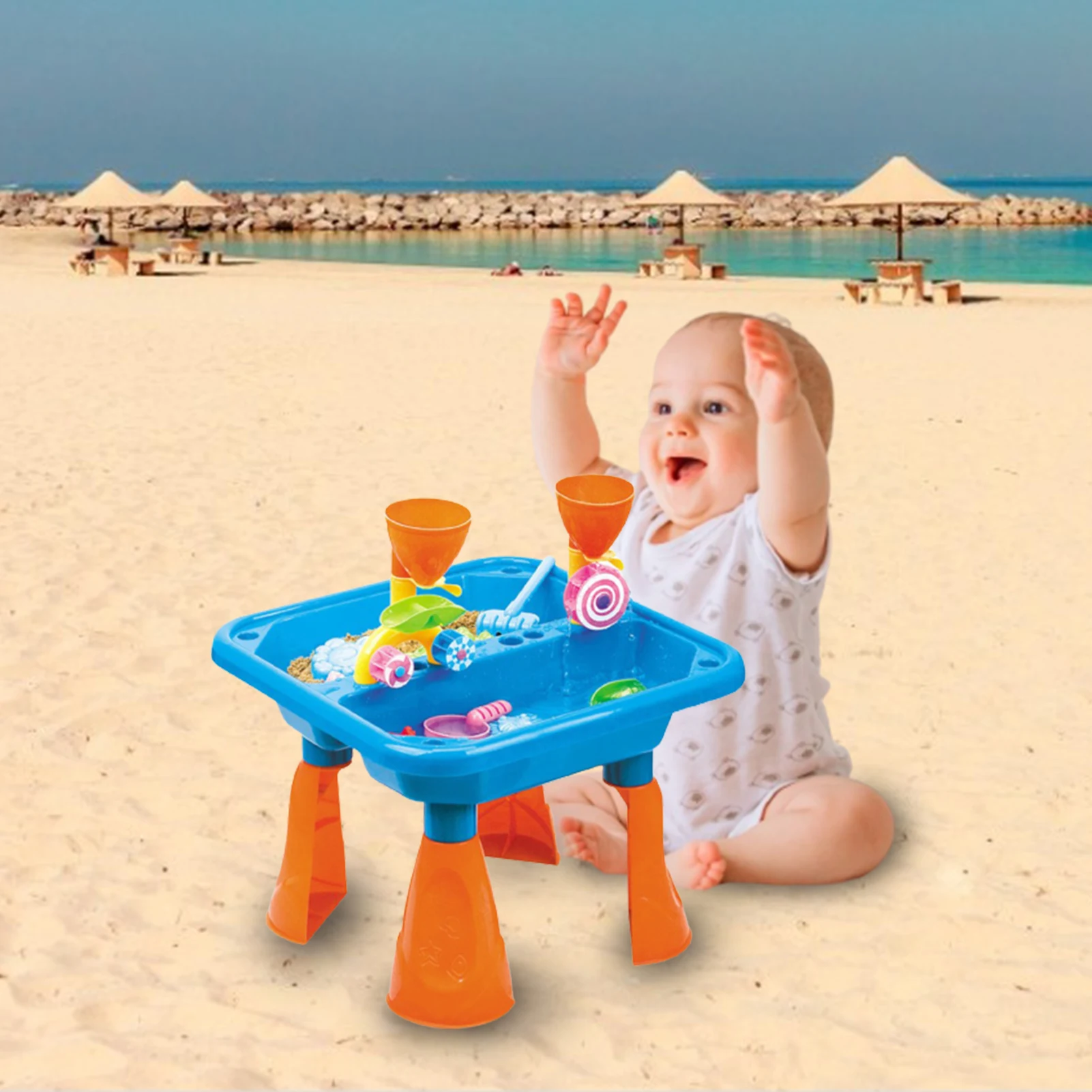 Beach Toys For Kids Baby Beach Game Toys Children Sandbox Set Kit Summer Toys For Beach Play Sand Water Game Play Cart
Beach Toys For Kids Baby Beach Game Toys Children Sandbox Set Kit Summer Toys For Beach Play Sand Water Game Play Cart