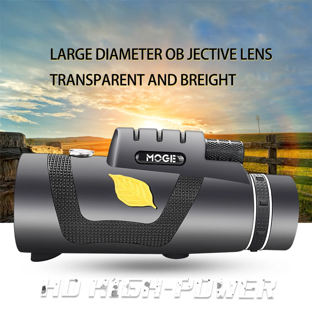 Monocular Telescope Powerful Monocular Telescope 12x50 With Smart Phone Holder Suitable For Hiking Camping Equipment Tourism
Monocular Telescope Powerful Monocular Telescope 12x50 With Smart Phone Holder Suitable For Hiking Camping Equipment Tourism