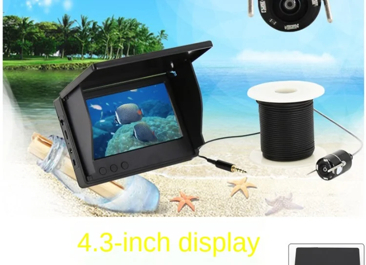 Spot 4.3 inch visual anchor fish 195 degree million high-definition fishing camera 30 meters cable fish finder
Spot 4.3 inch visual anchor fish 195 degree million high-definition fishing camera 30 meters cable fish finder
