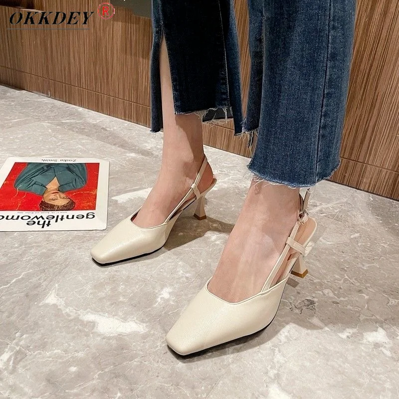 2021 New Women's Sandals Fashion Square High Heels Ladies Push-on Mules Ladies Pump Women High Heels Office Ladies Work Shoes
2021 New Women's Sandals Fashion Square High Heels Ladies Push-on Mules Ladies Pump Women High Heels Office Ladies Work Shoes