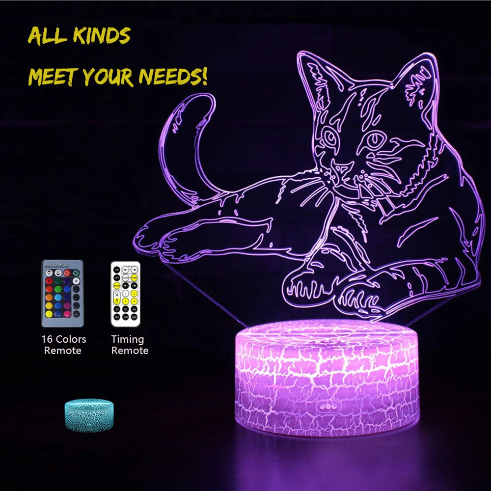 Manga 3D Stereo Lamp Acrylic 7 Colors Changing USB Bedroom Bedside Night Light Desk Lamp Best Gifts Flood Light Led Room Decor
Manga 3D Stereo Lamp Acrylic 7 Colors Changing USB Bedroom Bedside Night Light Desk Lamp Best Gifts Flood Light Led Room Decor