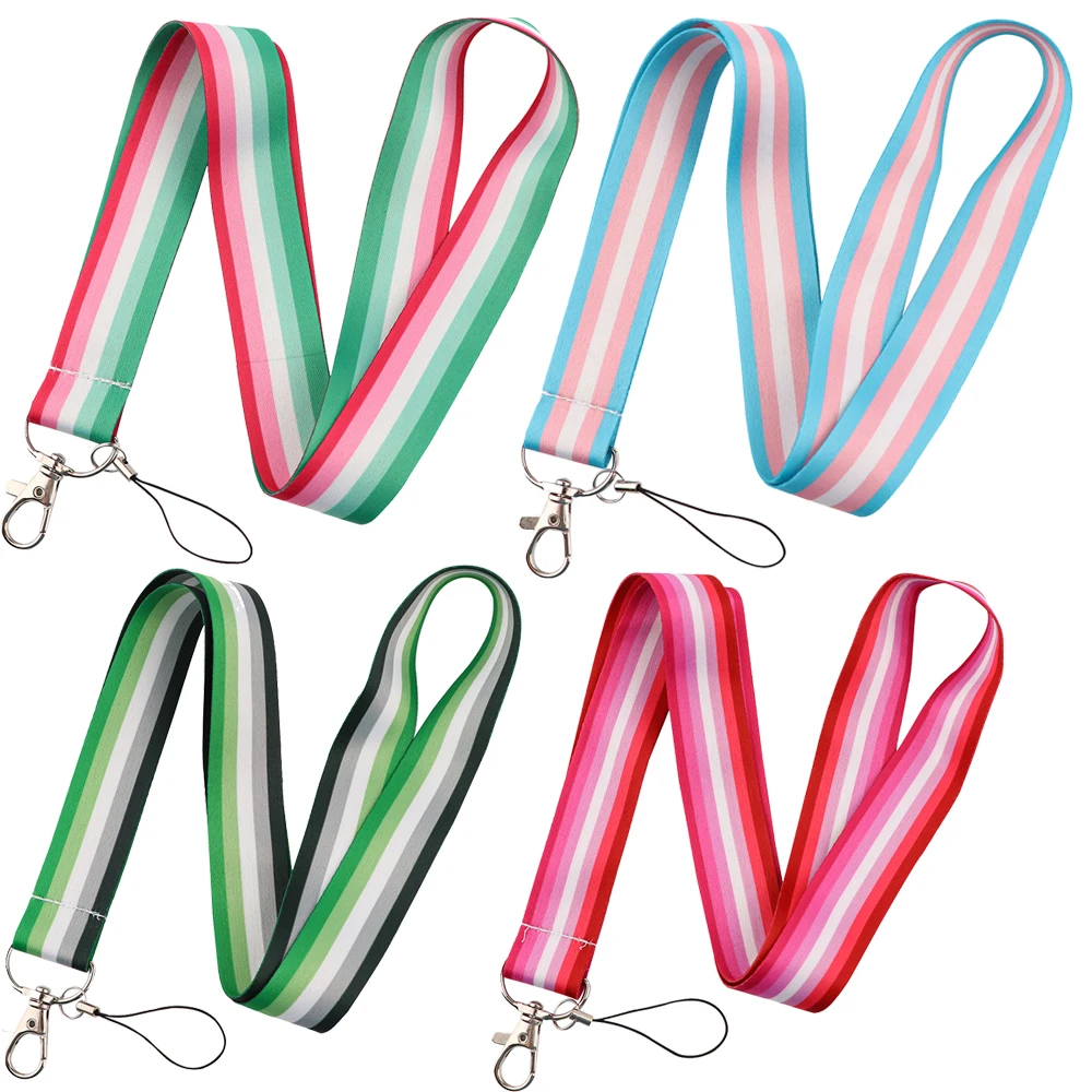 YL613 LGBT Rainbow Gay pride Lanyard For Keychain ID Card Cover Mobile Phone Badge Holder Key Ring Neck Straps Accessories
YL613 LGBT Rainbow Gay pride Lanyard For Keychain ID Card Cover Mobile Phone Badge Holder Key Ring Neck Straps Accessories