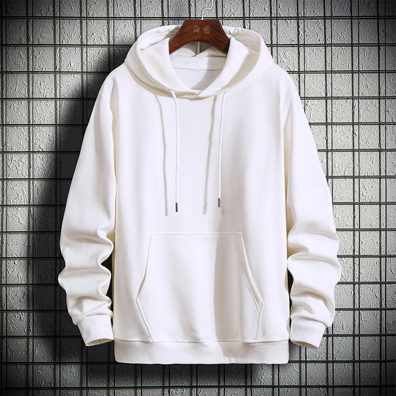 2020 New Hoodies Men Sweatshirts Spring Autumn Solid White Color Hip Hop Streetwear Hoody Man's Clothing
2020 New Hoodies Men Sweatshirts Spring Autumn Solid White Color Hip Hop Streetwear Hoody Man's Clothing