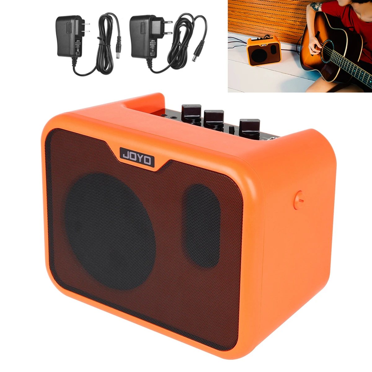 Portable Mini Acoustic Guitar Amplifier Guitar Ukulele Outdoor Singing Playing Speaker with Normal / Bright dual tone channel
Portable Mini Acoustic Guitar Amplifier Guitar Ukulele Outdoor Singing Playing Speaker with Normal / Bright dual tone channel