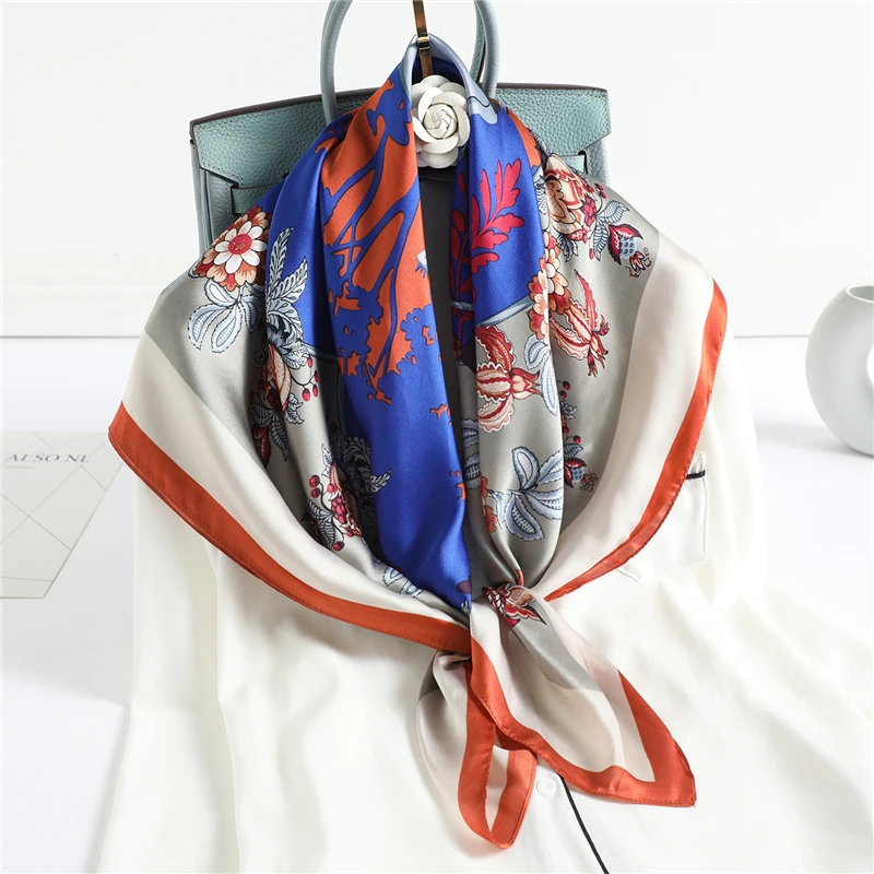 90cm Square Scarf Lady Hijab Scarves Shawl Wrap Women Deer Print Floral Headband Pashmina Neck Bandana Neckerchief 2022
90cm Square Scarf Lady Hijab Scarves Shawl Wrap Women Deer Print Floral Headband Pashmina Neck Bandana Neckerchief 2022
