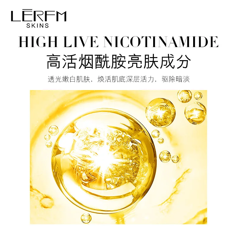 LERFM Nicotinamide vitamin C fruit acid body lotion relieves nourishing and moisturizing relieves dryness and smooth body lotion
LERFM Nicotinamide vitamin C fruit acid body lotion relieves nourishing and moisturizing relieves dryness and smooth body lotion