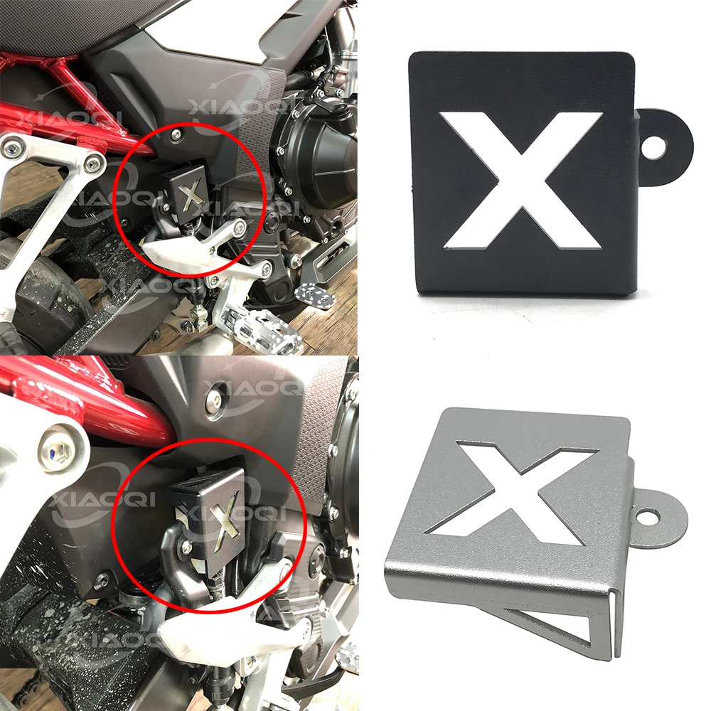 For Honda CB500X CB500F CB 500X 500F CBR500R 2019 2020 CNC Motorcycle Rear Brake Pump Fluid Reservoir Guard Protector Cover
For Honda CB500X CB500F CB 500X 500F CBR500R 2019 2020 CNC Motorcycle Rear Brake Pump Fluid Reservoir Guard Protector Cover