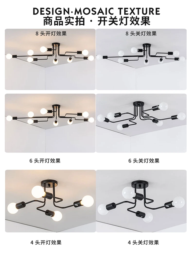 Modern LED Ceiling Chandelier Lighting Living Room Bedroom Chandeliers Creative Home Lighting Fixtures Free Shipping
Modern LED Ceiling Chandelier Lighting Living Room Bedroom Chandeliers Creative Home Lighting Fixtures Free Shipping
