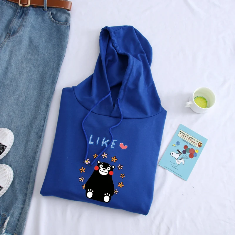Male Long Sleeve Hip Hop Streetwear Autumn Winter Funny Kumamon Cartoon Pullover Couples Hooded Clothing Hoodies Sweatshirts
Male Long Sleeve Hip Hop Streetwear Autumn Winter Funny Kumamon Cartoon Pullover Couples Hooded Clothing Hoodies Sweatshirts