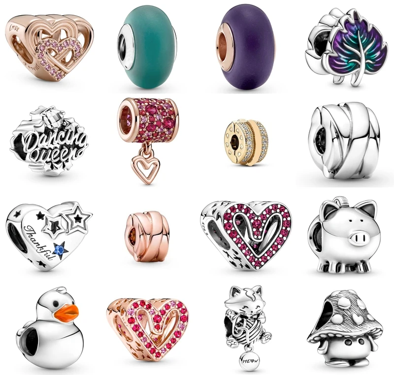 Authentic 925 Sterling Silver Line Cat Purple & Green Leaf Mushroom Charm Bead Fit Pandora Bracelet & Necklace Jewelry
Authentic 925 Sterling Silver Line Cat Purple & Green Leaf Mushroom Charm Bead Fit Pandora Bracelet & Necklace Jewelry