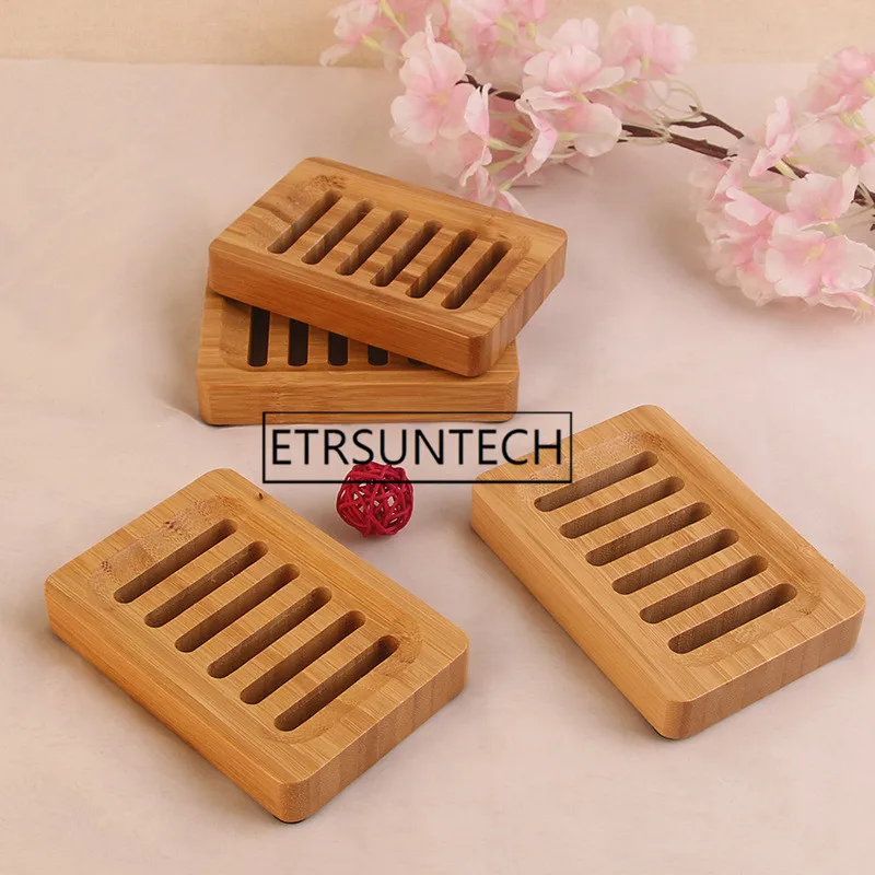 50pcs Natural Bamboo Soap Dish Soapbox Soap Holder Shower Tray Draing Rack Bathroom Accessories
50pcs Natural Bamboo Soap Dish Soapbox Soap Holder Shower Tray Draing Rack Bathroom Accessories