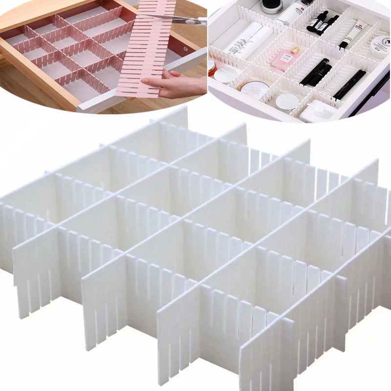 2Pcs DIY Adjustable Storage Partition Board Plastic Drawer Divider Combination Partition Board Space-saving Division Organizer
2Pcs DIY Adjustable Storage Partition Board Plastic Drawer Divider Combination Partition Board Space-saving Division Organizer
