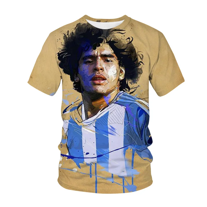 New Arrival T-Shirt Diego Maradona 3D Printed Streetwear Men Women Fashion O-Neck Short Sleeve T Shirt Harajuku Tees Tops Unisex
New Arrival T-Shirt Diego Maradona 3D Printed Streetwear Men Women Fashion O-Neck Short Sleeve T Shirt Harajuku Tees Tops Unisex