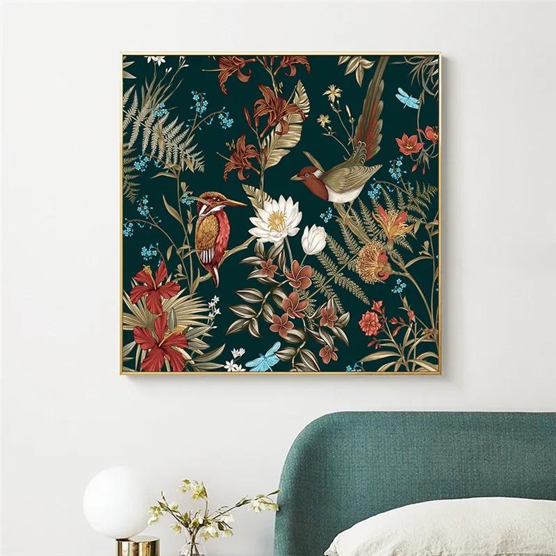 European Vintage Flower Leaves Canvas Painting Green Plants Wall Art Poster Print Pictures for Aisle Living Room Home Decor
European Vintage Flower Leaves Canvas Painting Green Plants Wall Art Poster Print Pictures for Aisle Living Room Home Decor