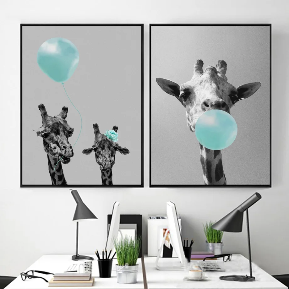 Bubbles Flower Giraffe Black White Nordic Posters And Prints Wall Art Canvas Painting Kids Wall Pictures For Living Room Decor
Bubbles Flower Giraffe Black White Nordic Posters And Prints Wall Art Canvas Painting Kids Wall Pictures For Living Room Decor