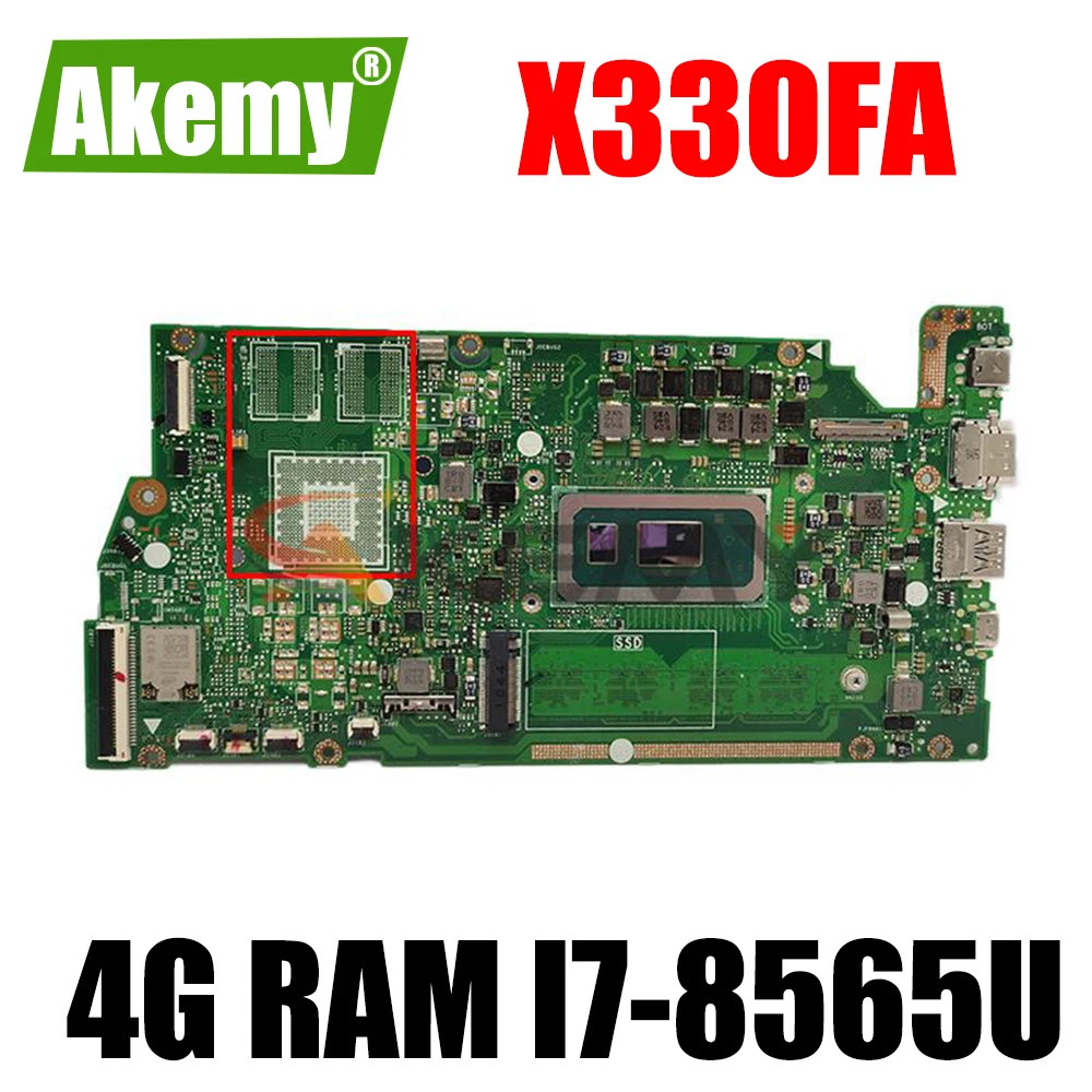 Akemy X330FA Motherboard For Asus VivoBook S13 X330F X330FN X330FD S330FA S330FN S330F Laptop Mainboard W/ 4G RAM I7-8565U CPU
Akemy X330FA Motherboard For Asus VivoBook S13 X330F X330FN X330FD S330FA S330FN S330F Laptop Mainboard W/ 4G RAM I7-8565U CPU
