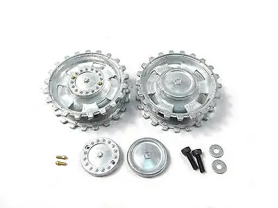 Mato 1/16 Panzer III RC Tank Updated Metal Sprockets W/ Two Kinds Of Caps MT159 TH00866-SMT4
Mato 1/16 Panzer III RC Tank Updated Metal Sprockets W/ Two Kinds Of Caps MT159 TH00866-SMT4