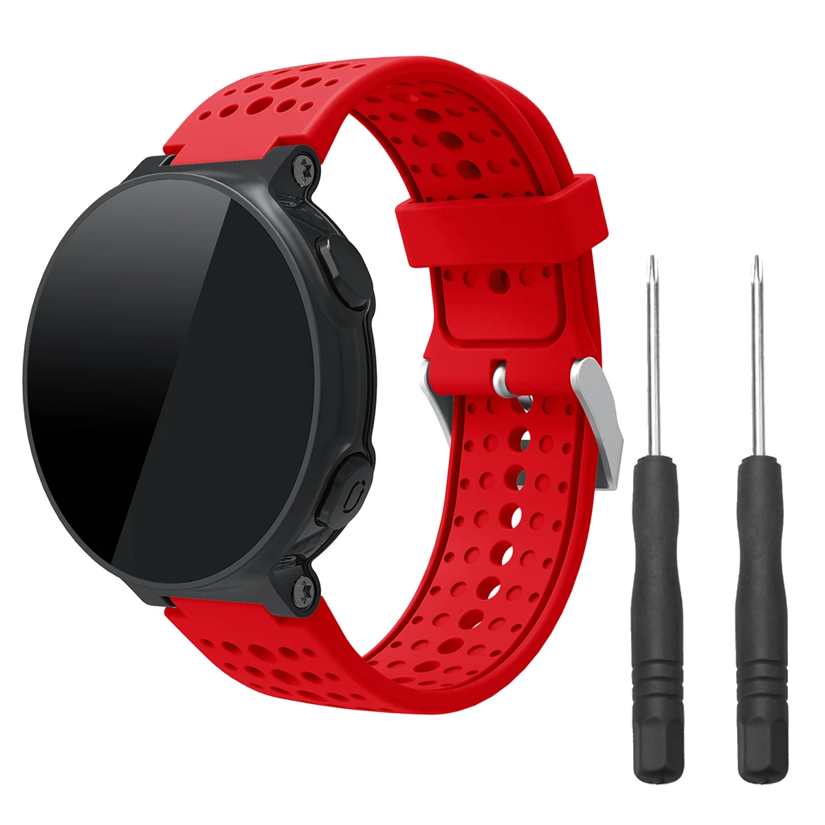 For Garmin Forerunner 220 230 235 620 630 735XT Watch Band Accessories Silicone Replacement
For Garmin Forerunner 220 230 235 620 630 735XT Watch Band Accessories Silicone Replacement