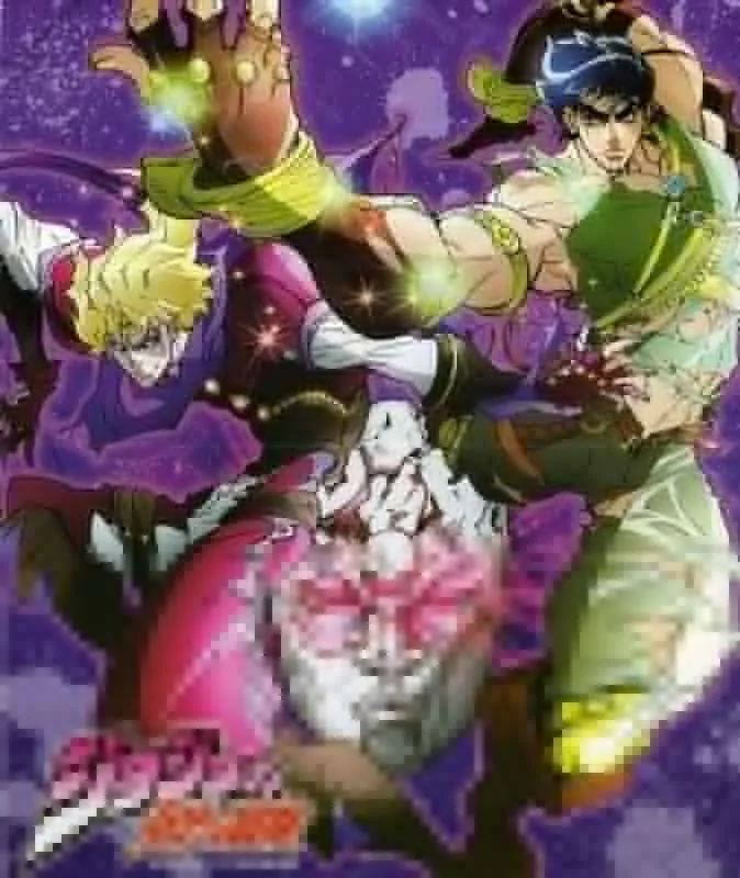JoJo s Необычные приключения-Горячая японское аниме Искусство Печать Шелковый