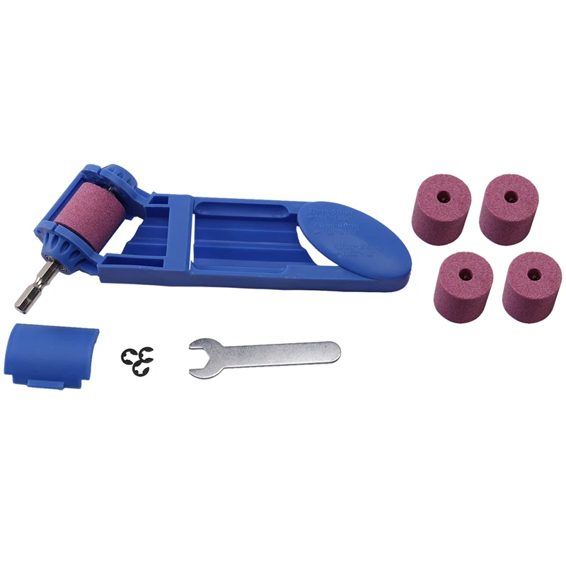 2-12.5mm Drill Bit Sharpener Portable Corundum Grinding Wheel Tool Corundum Resisting Drill Polishing Grinder Wheel Tool
2-12.5mm Drill Bit Sharpener Portable Corundum Grinding Wheel Tool Corundum Resisting Drill Polishing Grinder Wheel Tool