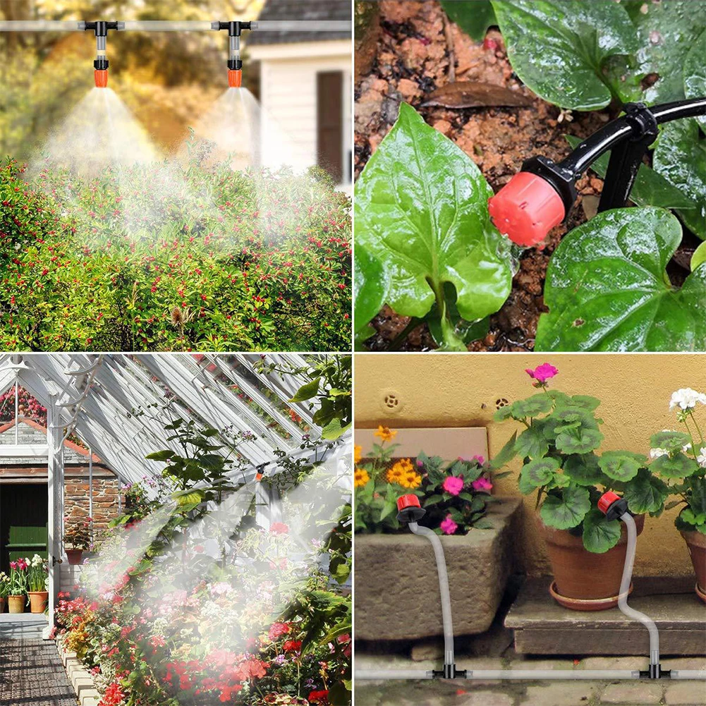 40M DIY Drip Irrigation System Automatic Watering Garden Hose Micro Drip Watering Kits with Adjustable Drippers
40M DIY Drip Irrigation System Automatic Watering Garden Hose Micro Drip Watering Kits with Adjustable Drippers